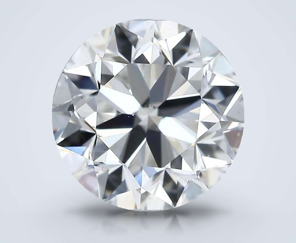 0.90 Carat Round Natural Diamond