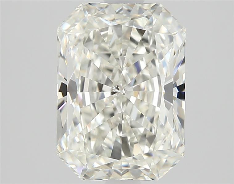 1.71ct I SI1 Rare Carat Ideal Cut Radiant Diamond