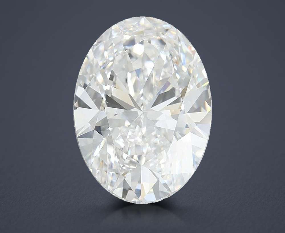 3.25 Carat Oval Lab Diamond