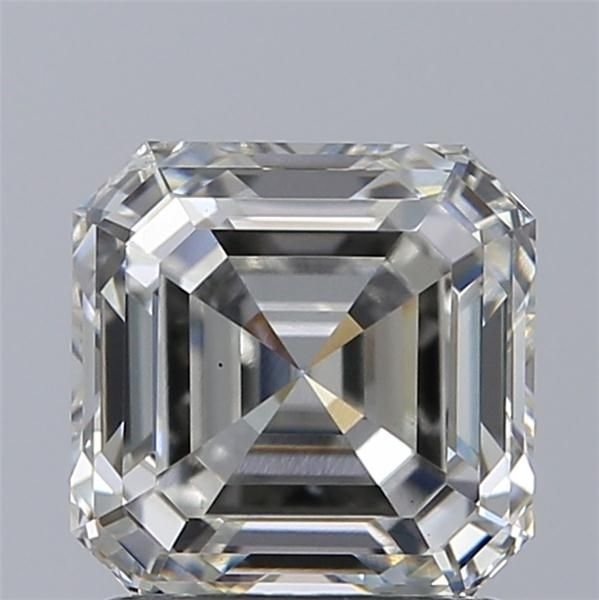 1.55ct H VS1 Rare Carat Ideal Cut Asscher Lab Grown Diamond