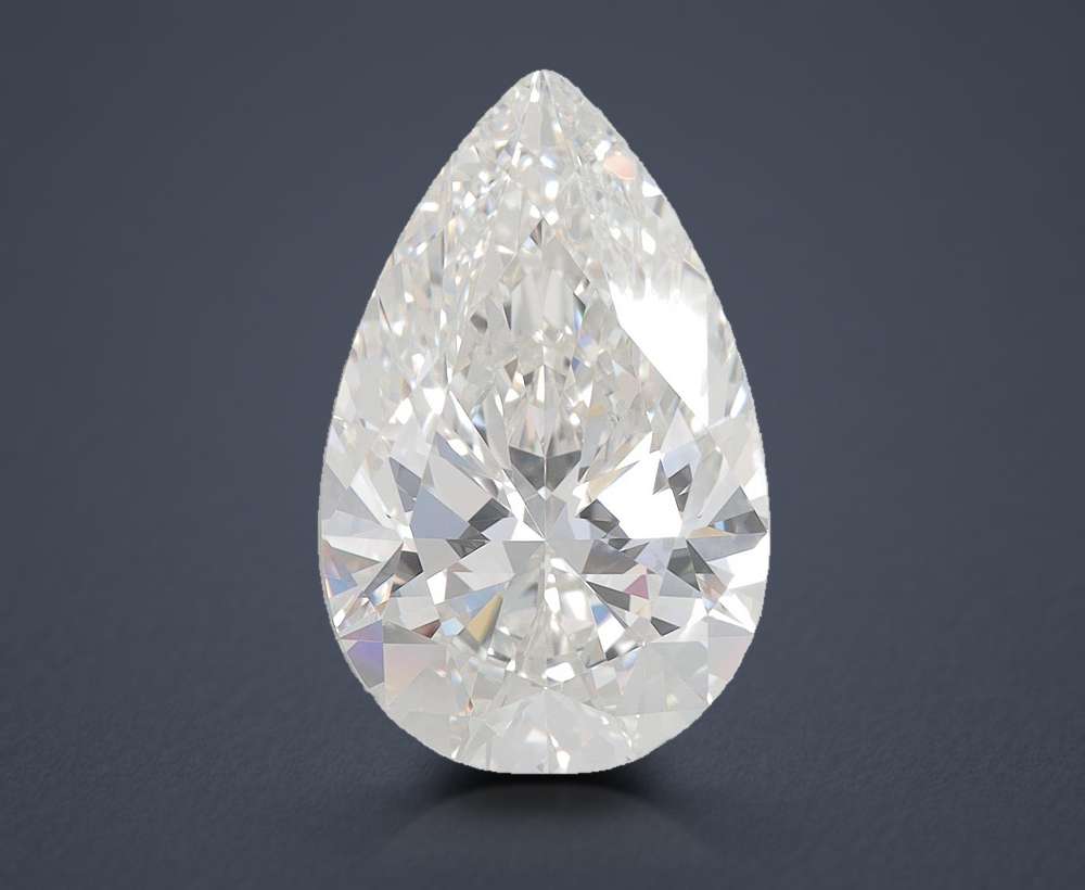 5.15 Carat Pear Lab Diamond