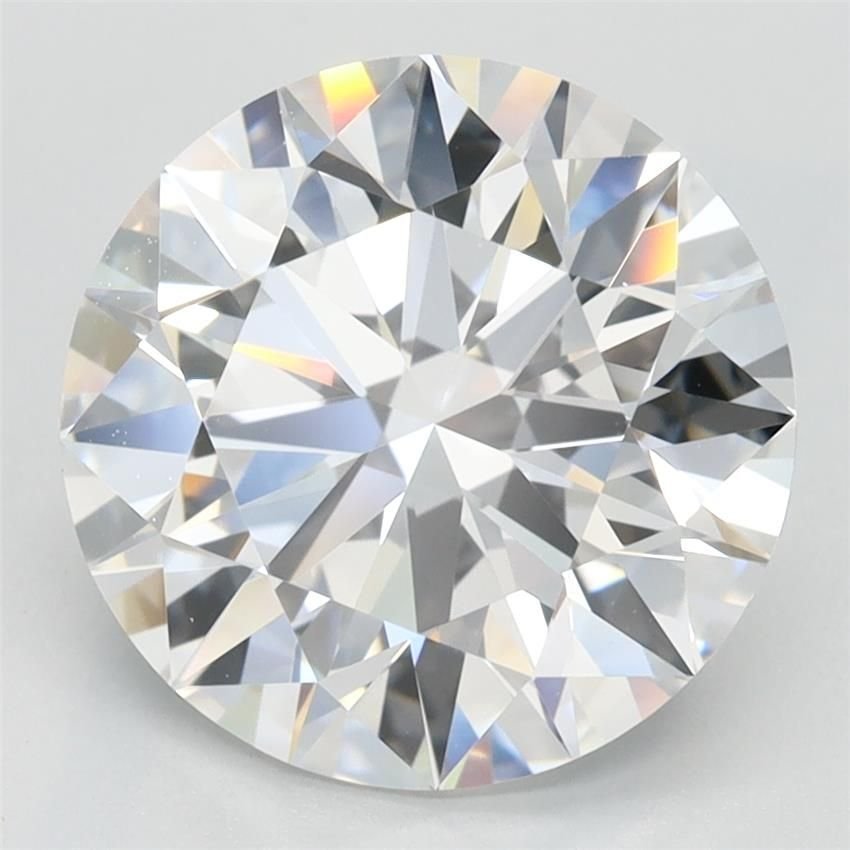 3.51ct D IF Rare Carat Ideal Cut Round Lab Grown Diamond