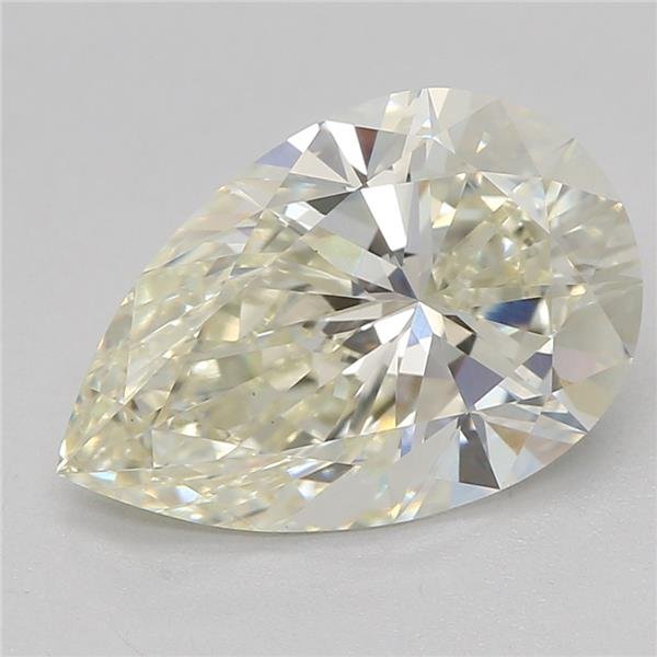 1.89ct K VS1 Rare Carat Ideal Cut Pear Lab Grown Diamond