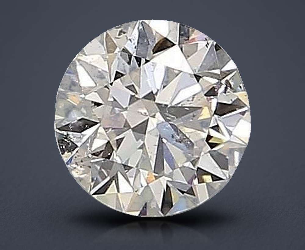 0.61 Carat Round Natural Diamond