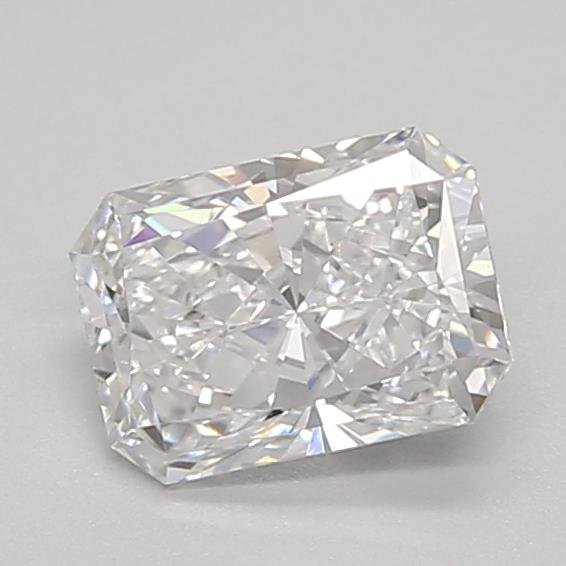 0.69ct D VS2 Rare Carat Ideal Cut Radiant Lab Grown Diamond