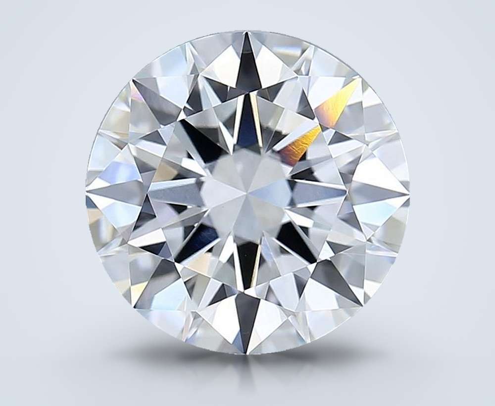 4.96 Carat Round Lab Diamond