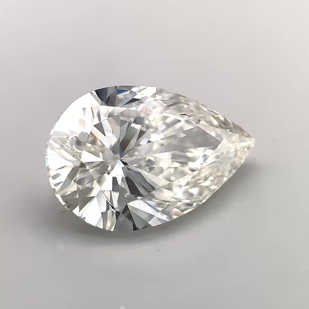 3.01 Carat Pear Lab Diamond
