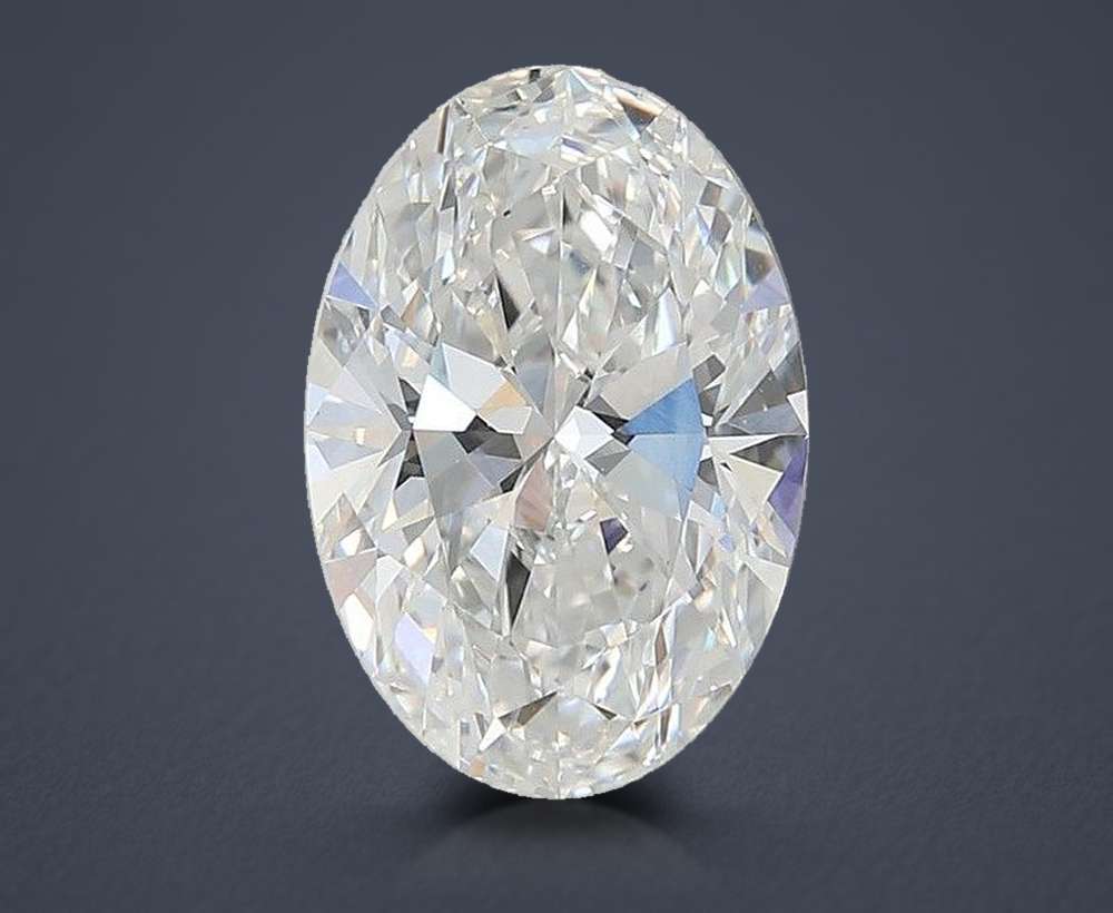 2.92 Carat Oval Lab Diamond