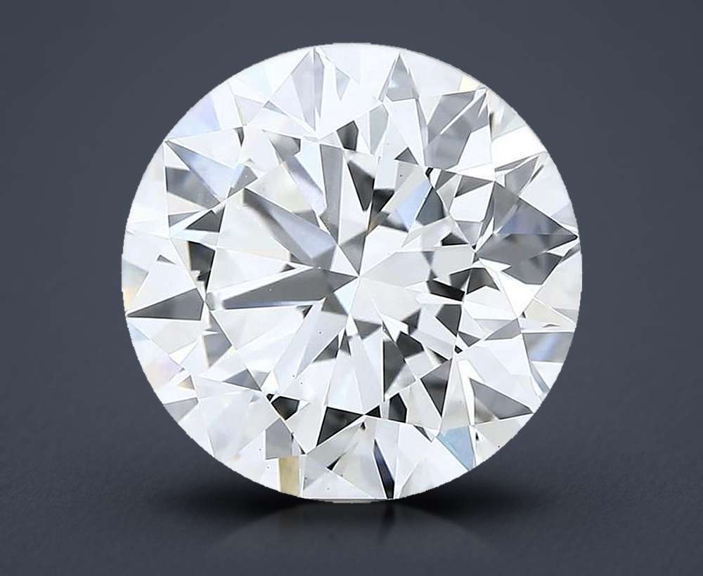 7.54 Carat Round Lab Diamond