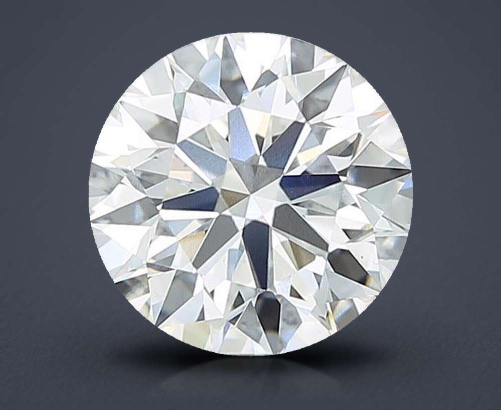 3.09 Carat Round Lab Diamond