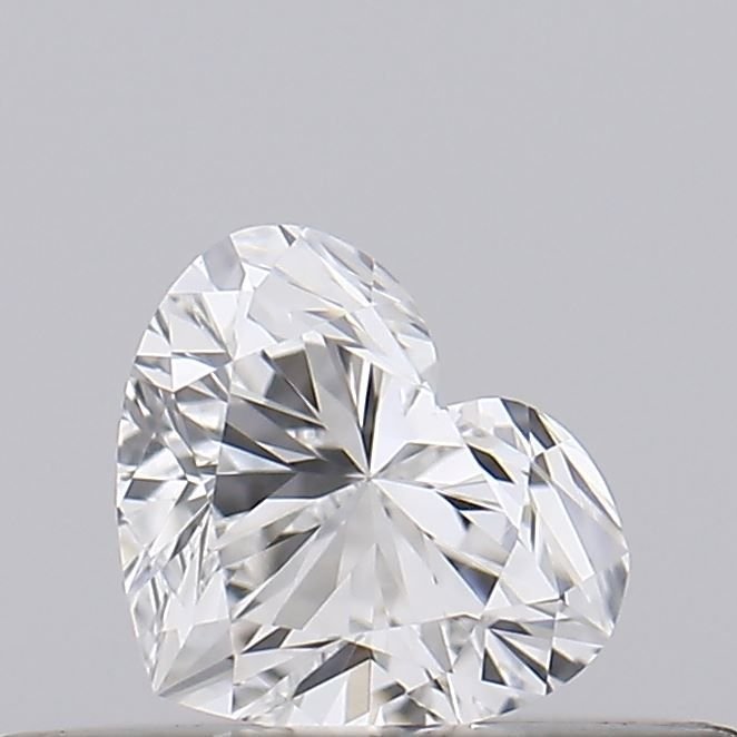 0.24ct F VS1 Very Good Cut Heart Diamond