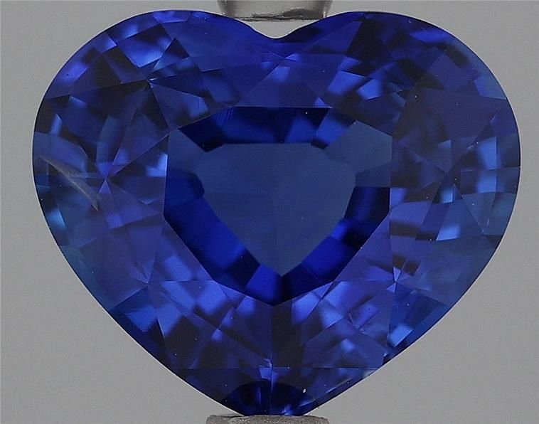 3.10 Carat Blue Heart Sapphire
