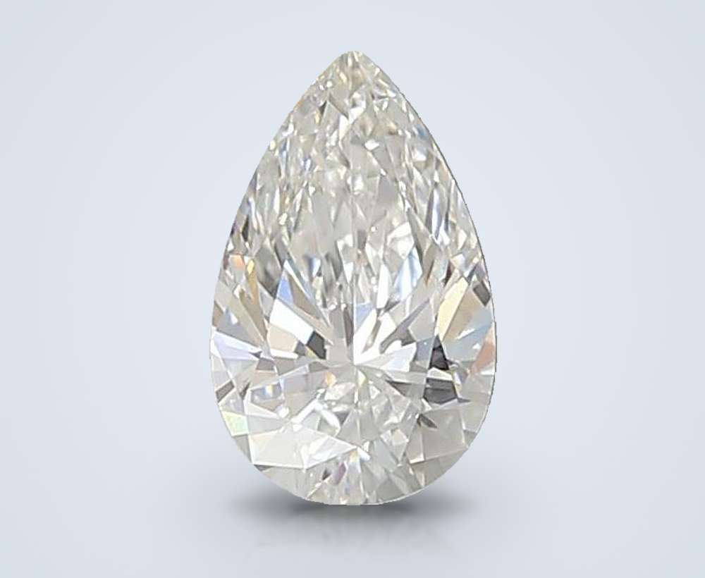 0.72 Carat Pear Lab Diamond