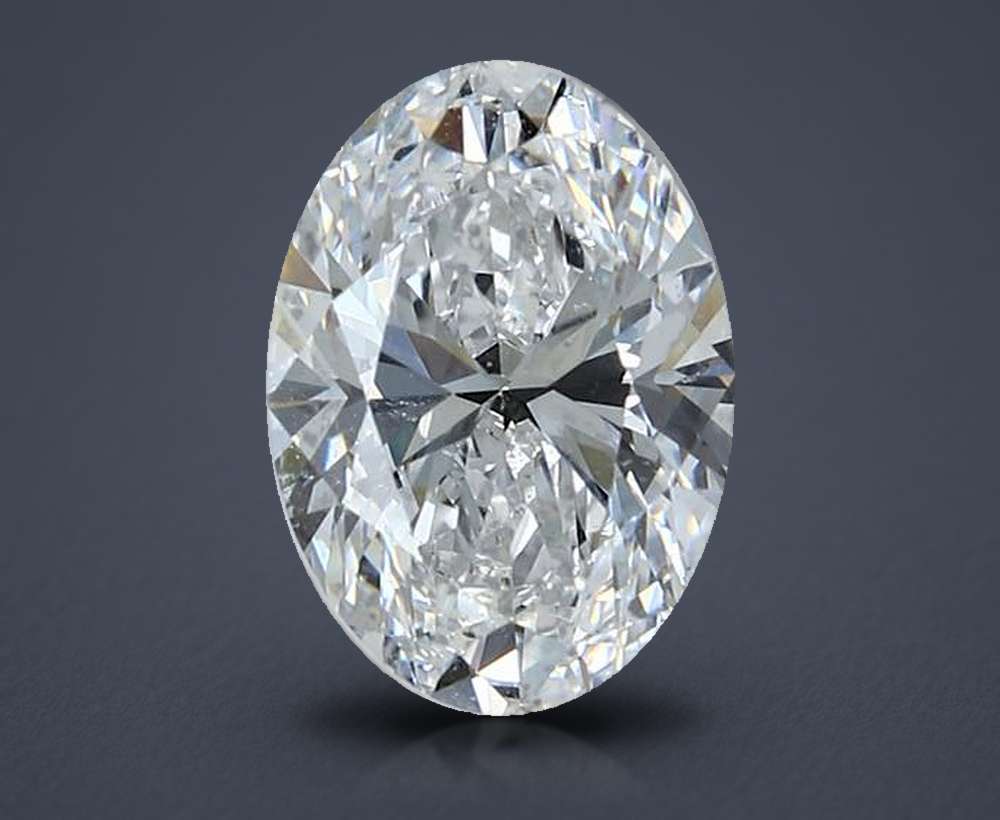 2.50 Carat Oval Natural Diamond