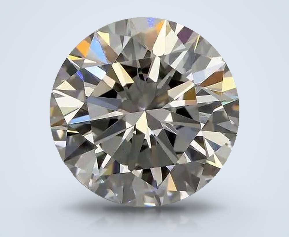 4.21 Carat Round Natural Diamond