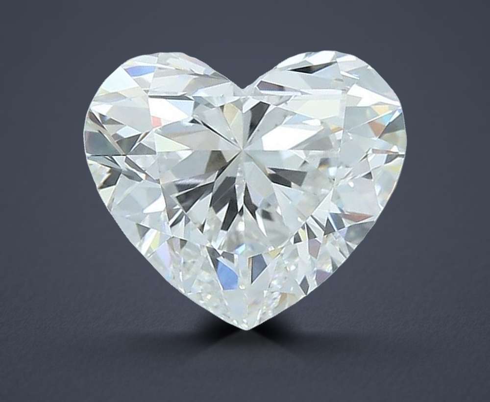 6.61 Carat Heart Lab Diamond