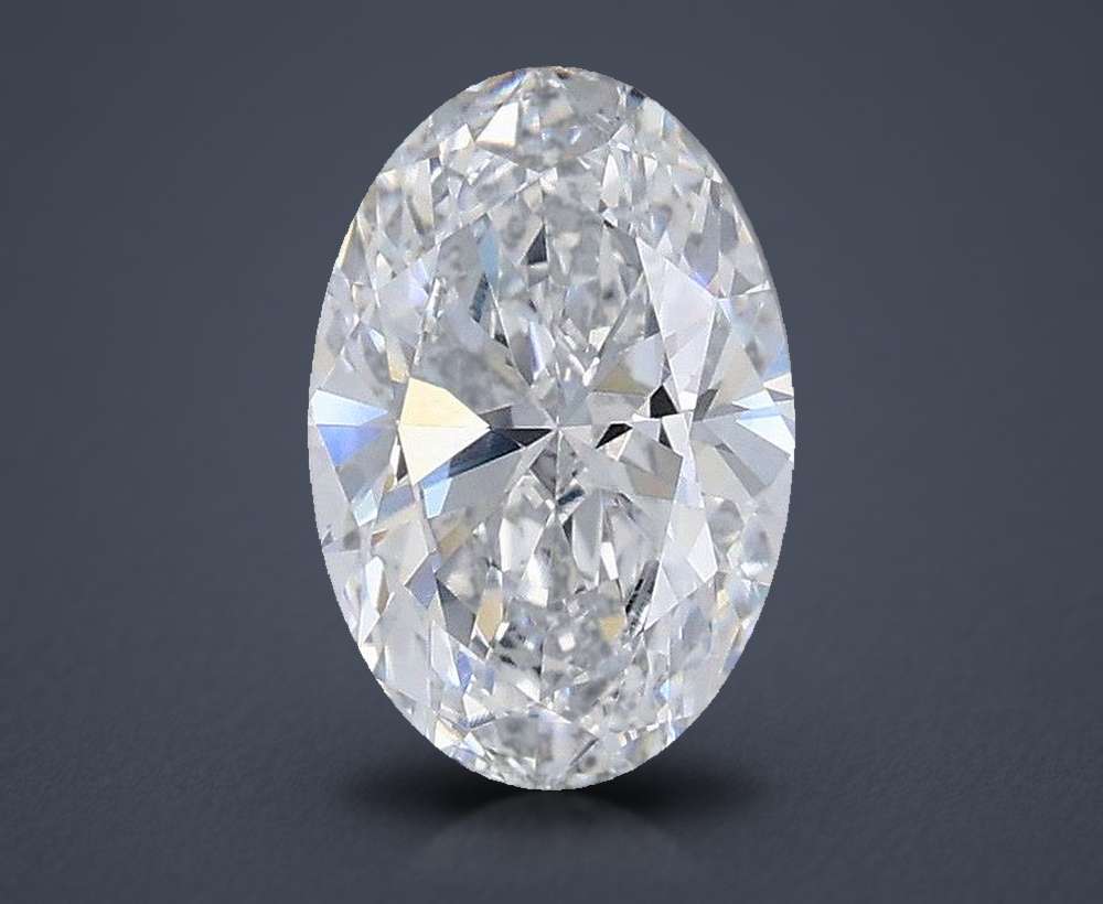 0.84 Carat Oval Lab Diamond