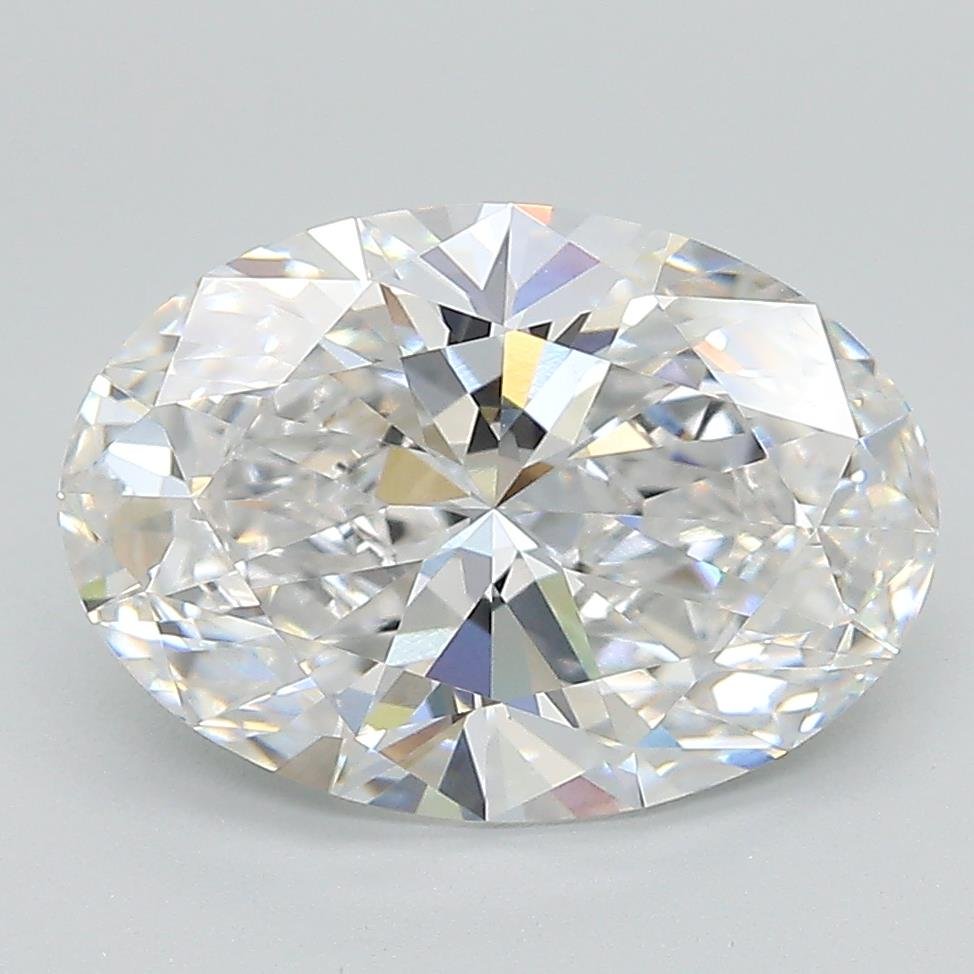 3.53ct E VS1 Rare Carat Ideal Cut Oval Lab Grown Diamond