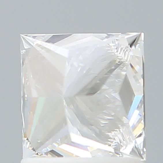 1.51ct E VVS2 Rare Carat Ideal Cut Princess Lab Grown Diamond