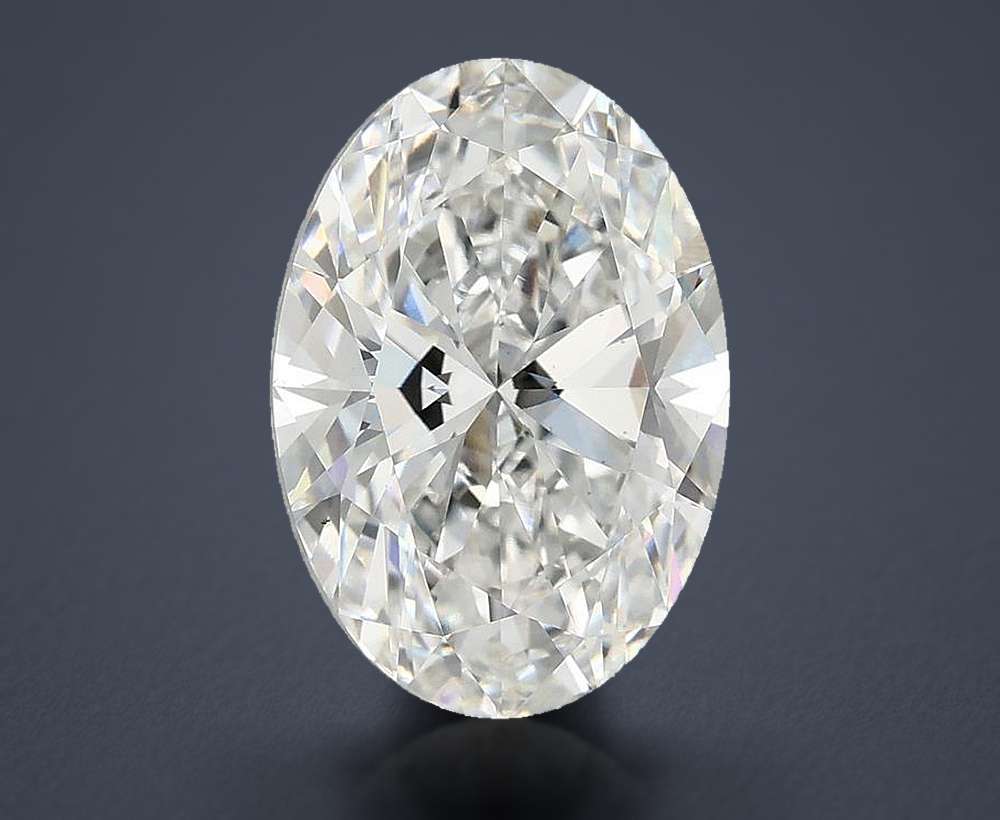 4.00 Carat Oval Lab Diamond