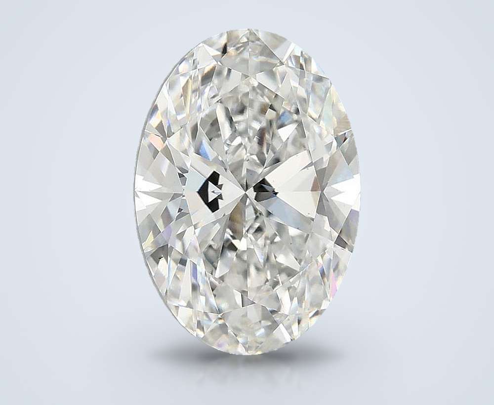 4.00 Carat Oval Lab Diamond