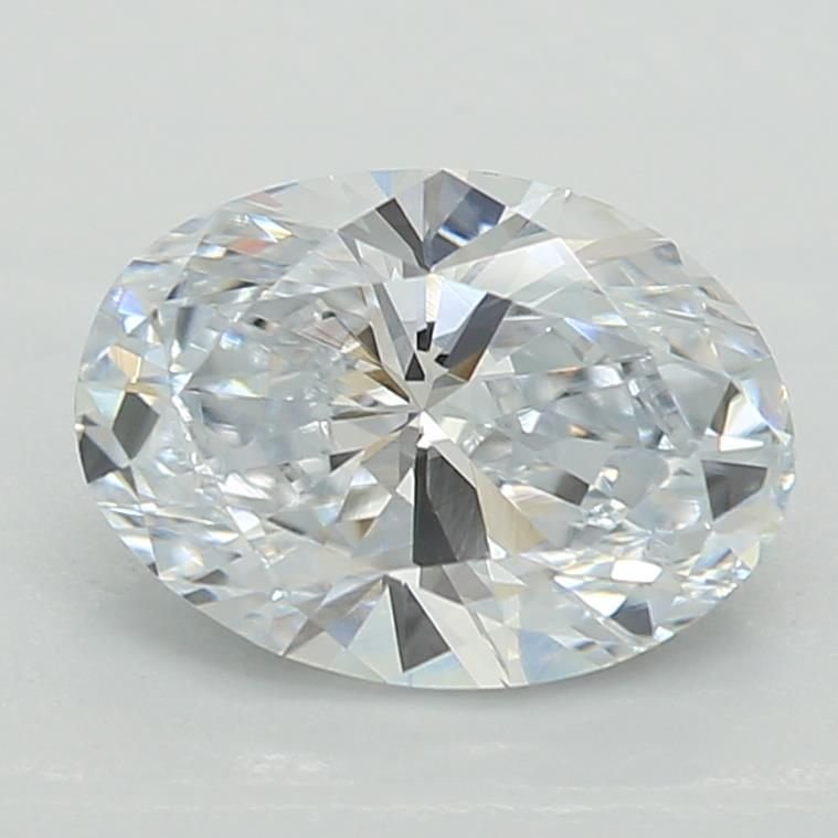 0.72ct F VVS2 Very Good Cut Oval Lab Grown Diamond