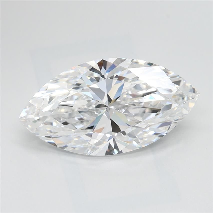2.03ct D VVS1 Rare Carat Ideal Cut Marquise Lab Grown Diamond