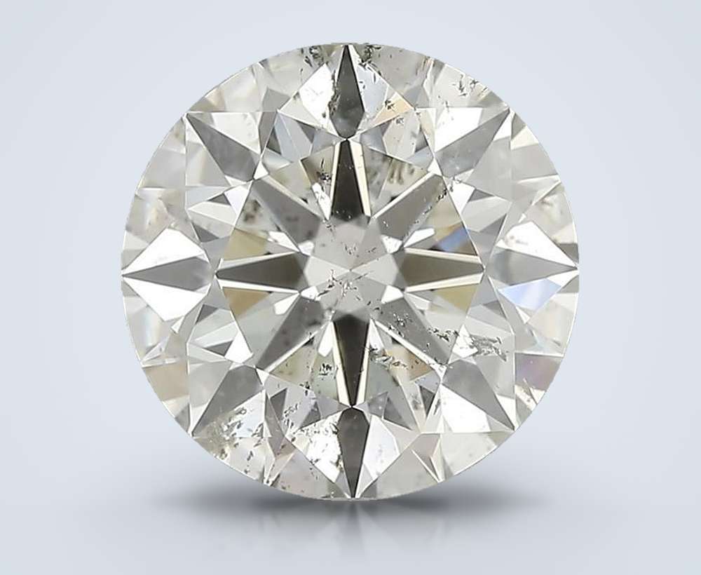 4.07 Carat Round Natural Diamond