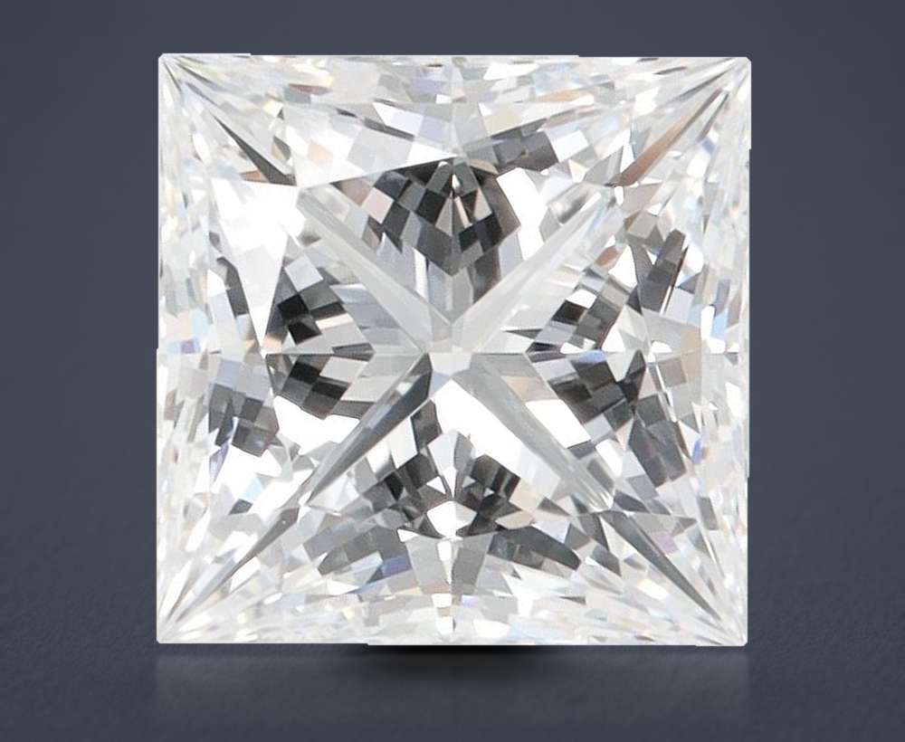 2.93 Carat Princess Lab Diamond