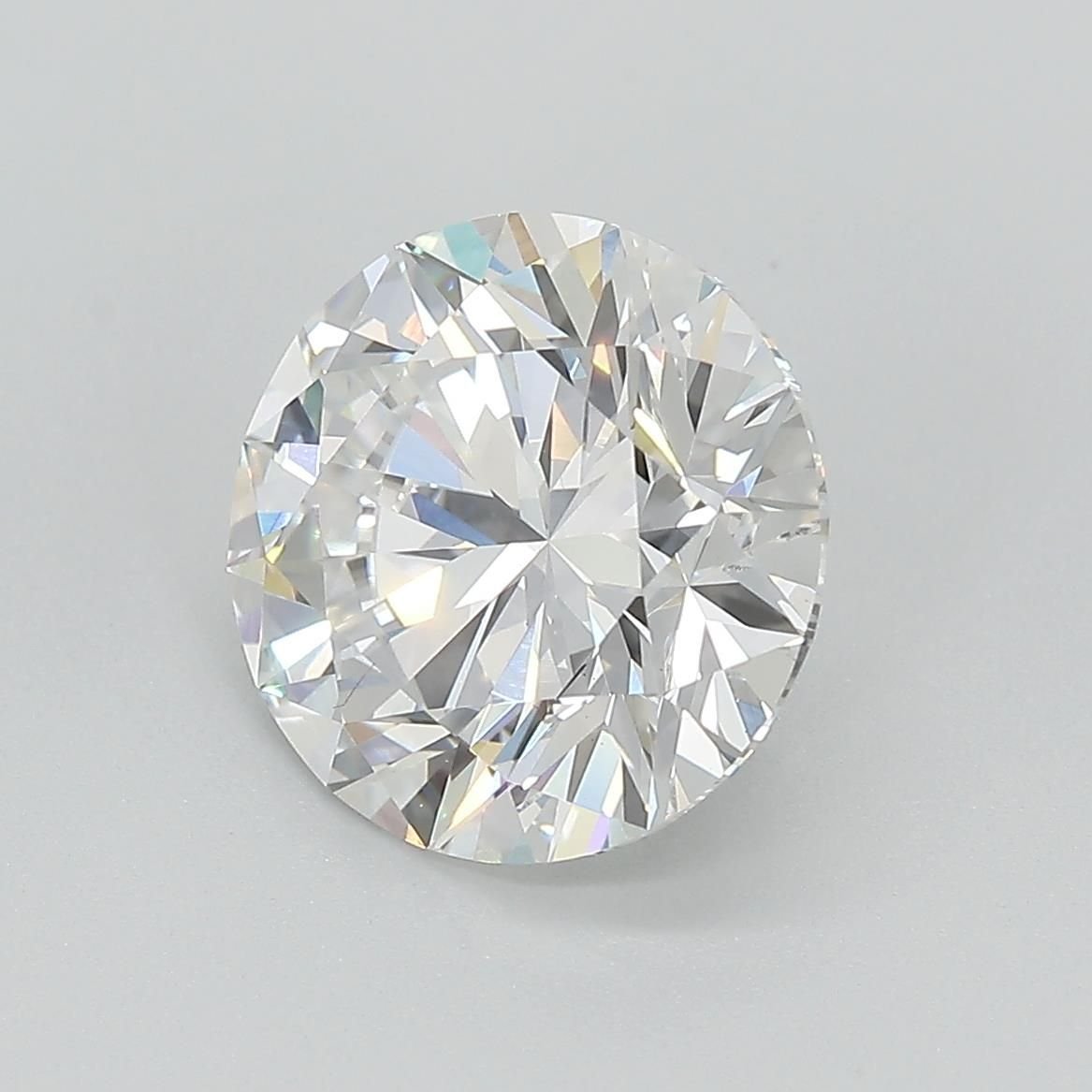 1.31ct D VVS2 Rare Carat Ideal Cut Round Lab Grown Diamond