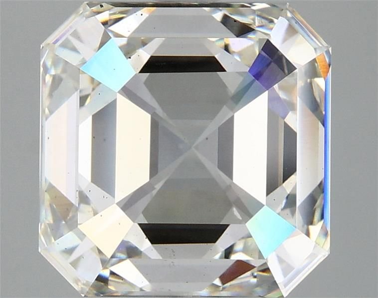 4.79ct H VS2 Rare Carat Ideal Cut Asscher Lab Grown Diamond