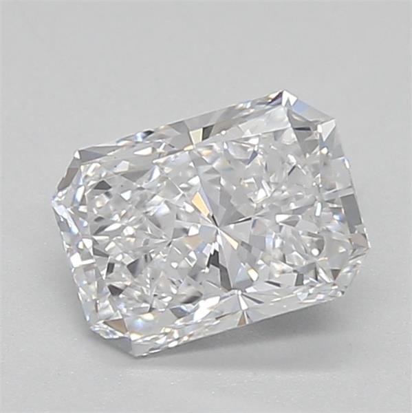 0.87ct D VS1 Very Good Cut Radiant Lab Grown Diamond