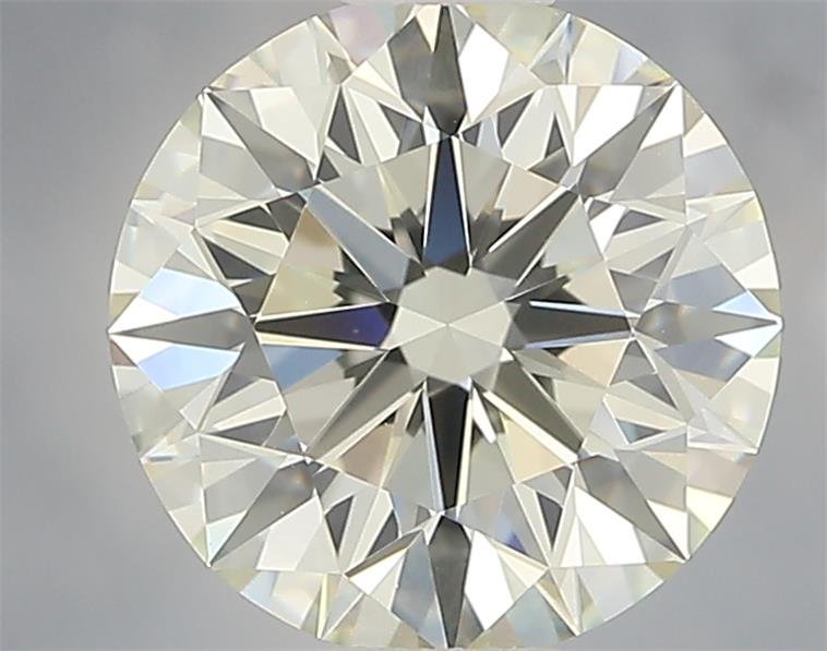 1.74ct K VVS1 Rare Carat Ideal Cut Round Diamond