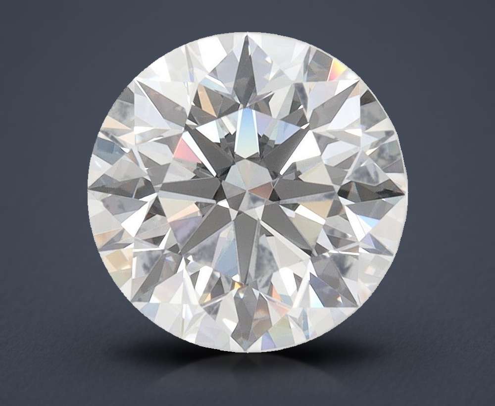 3.30 Carat Round Lab Diamond