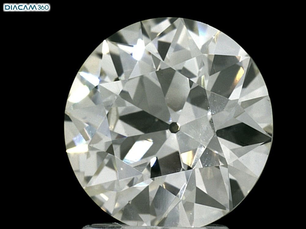 2.17ct I SI1 Very Good Cut Princess Diamond