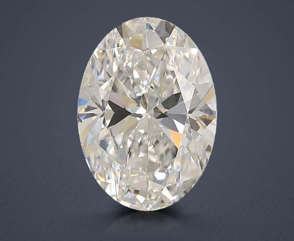 3.05 Carat Oval Lab Diamond