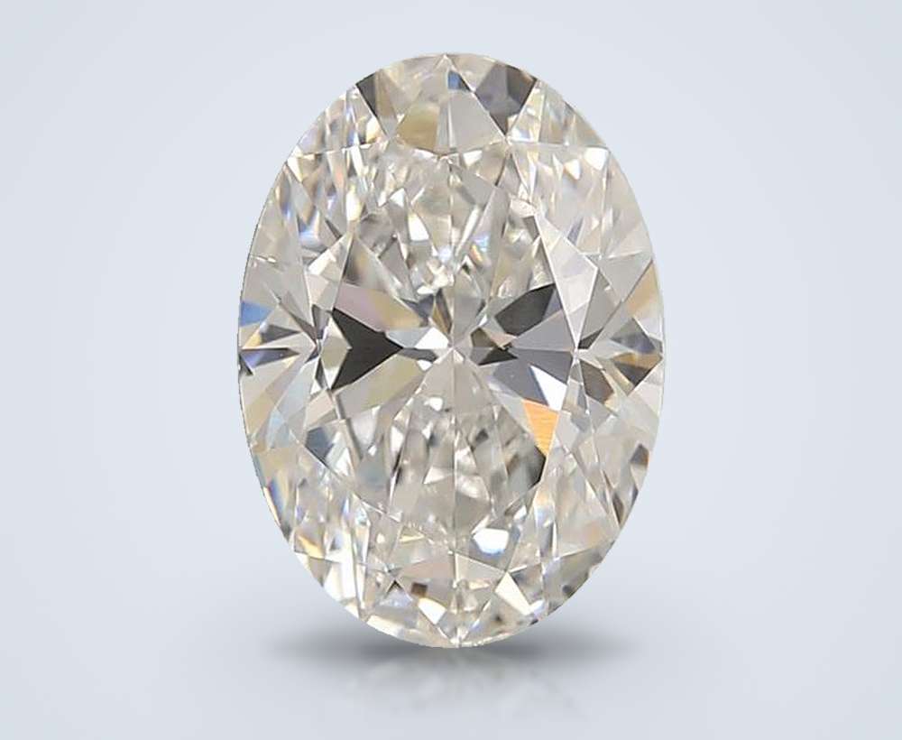 3.05 Carat Oval Lab Diamond