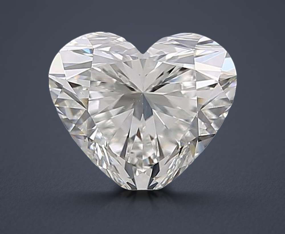 1.70 Carat Heart Natural Diamond