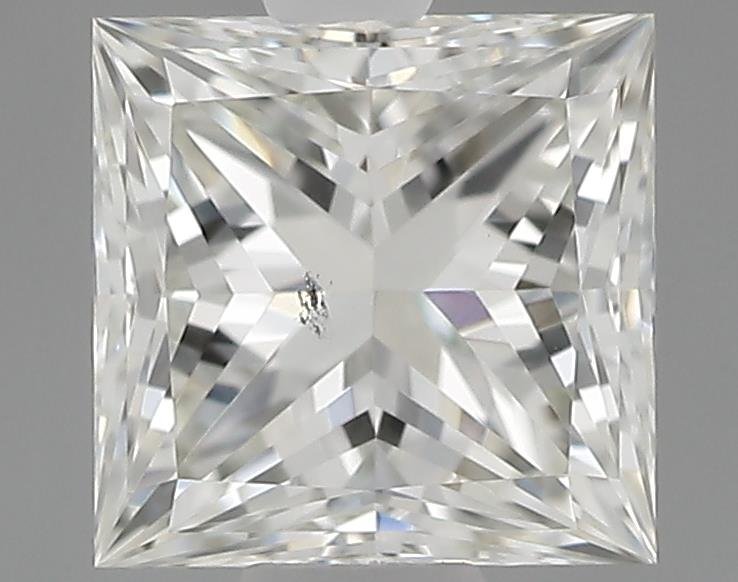 0.51ct J SI1 Rare Carat Ideal Cut Princess Diamond