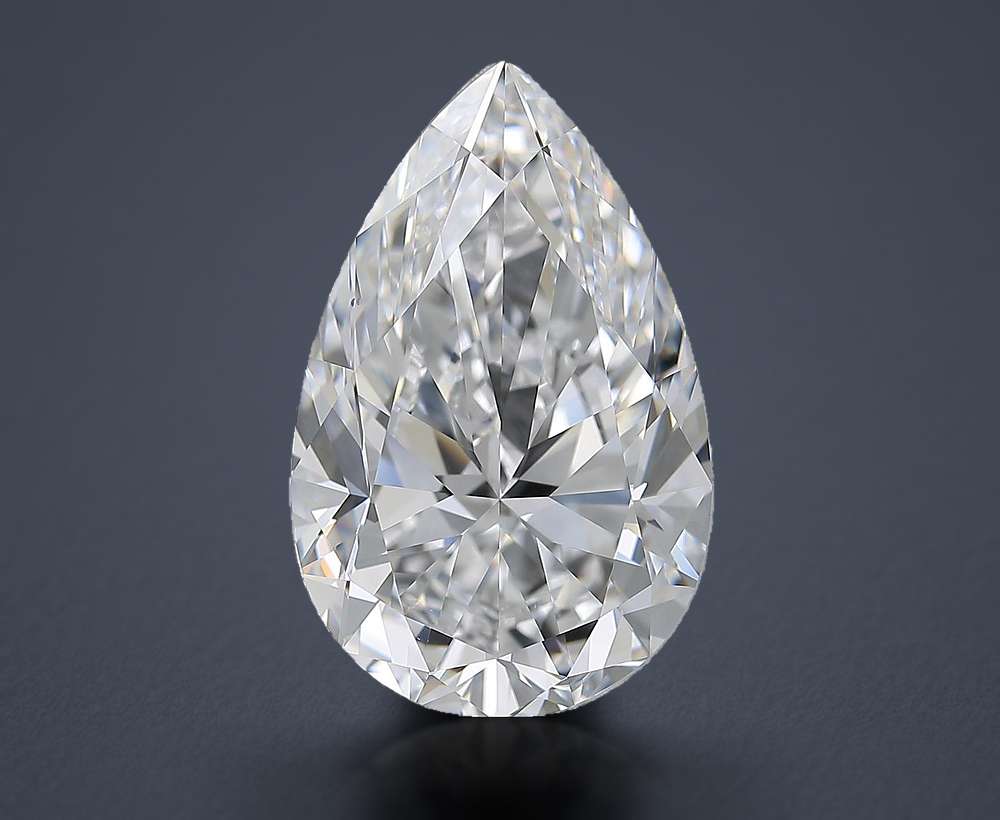 10.01 Carat Pear Natural Diamond