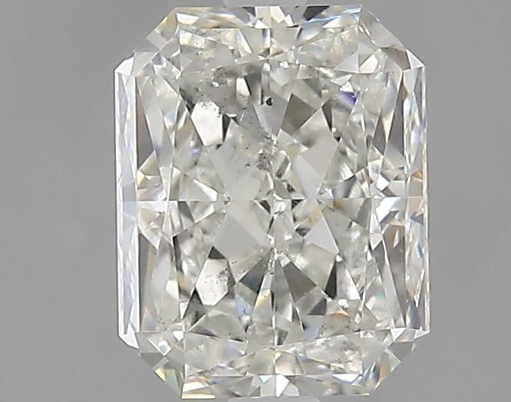 2.16ct H SI2 Rare Carat Ideal Cut Radiant Diamond