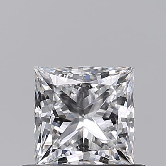 0.51ct E VS2 Rare Carat Ideal Cut Princess Lab Grown Diamond