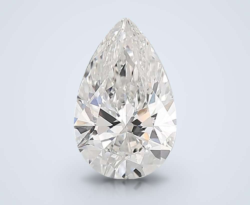 2.89 Carat Pear Lab Diamond