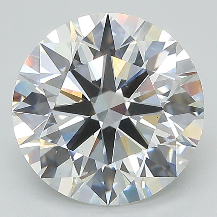 2.81ct E VS1 Rare Carat Ideal Cut Round Lab Grown Diamond