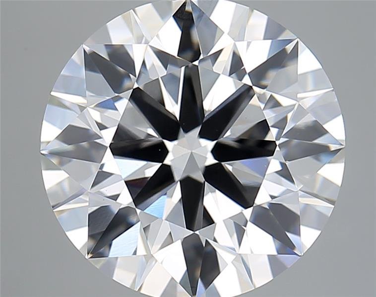 6.52ct F VVS2 Rare Carat Ideal Cut Round Lab Grown Diamond