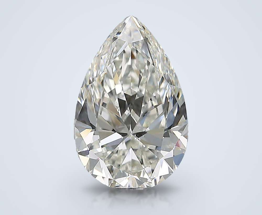 3.51 Carat Pear Natural Diamond