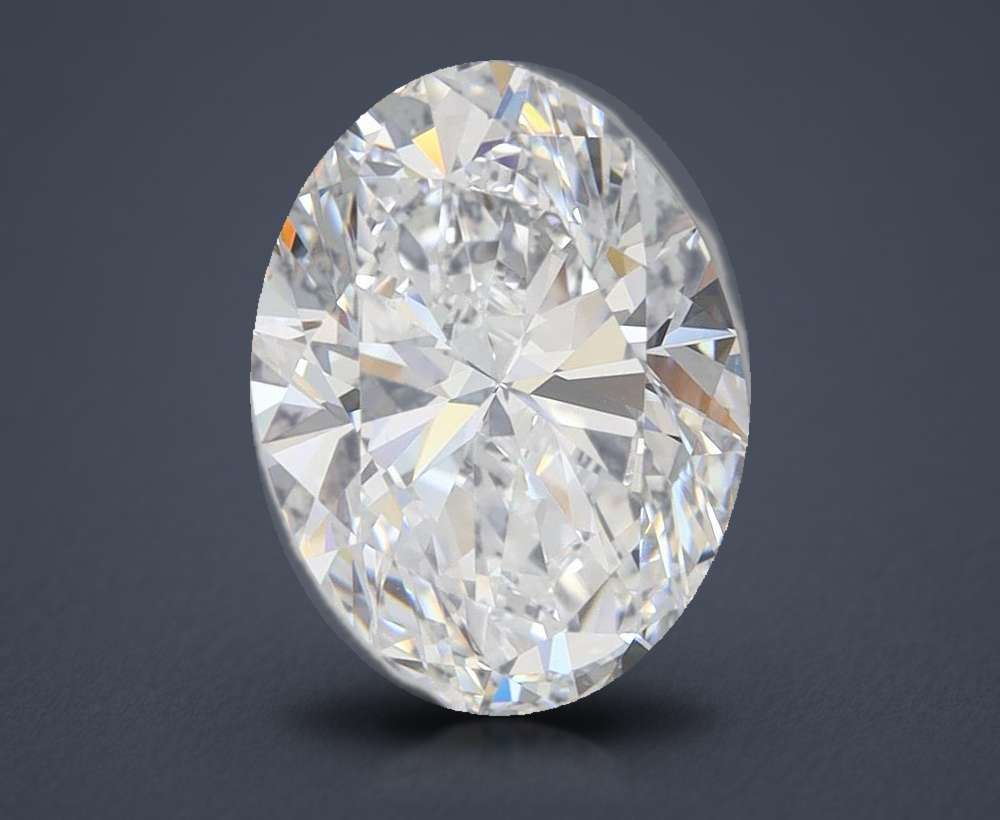 2.80 Carat Oval Lab Diamond