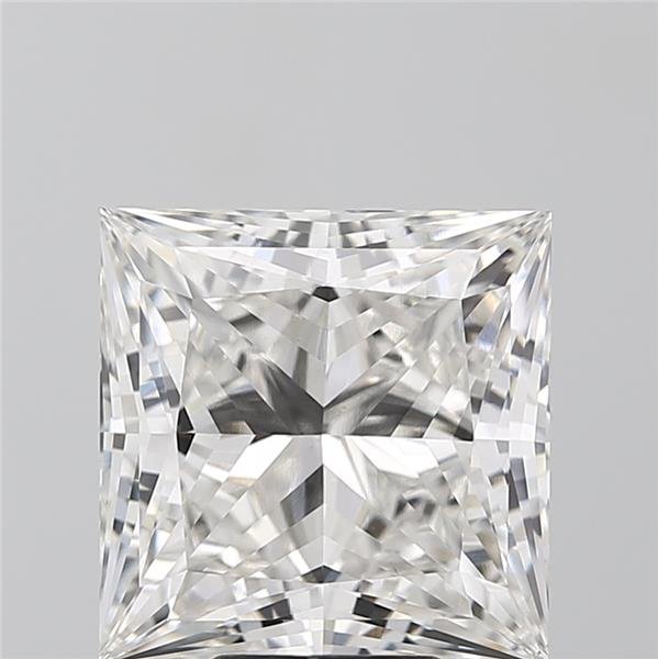 7.03ct H VS1 Rare Carat Ideal Cut Princess Lab Grown Diamond