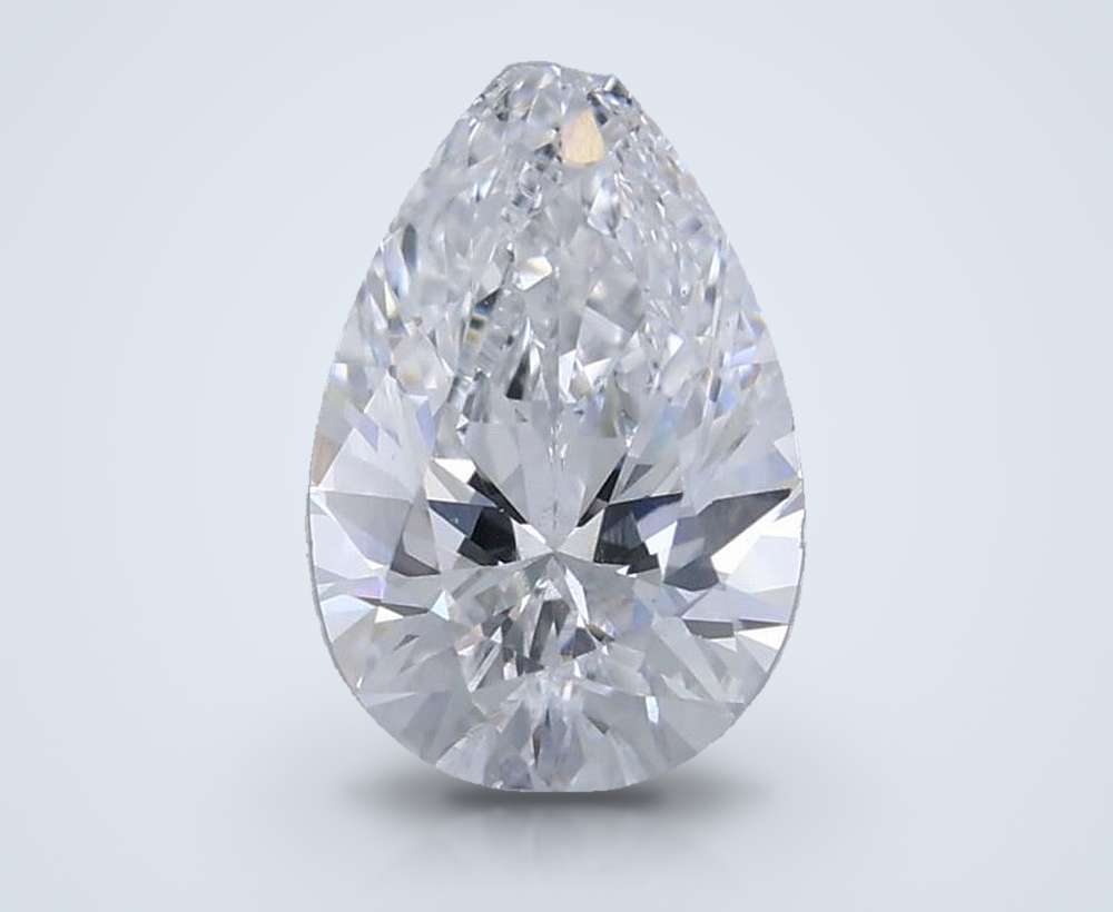 0.34 Carat Pear Lab Diamond