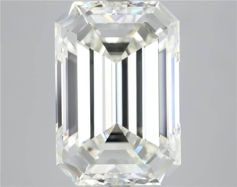 7.00ct K VVS1 Rare Carat Ideal Cut Emerald Diamond